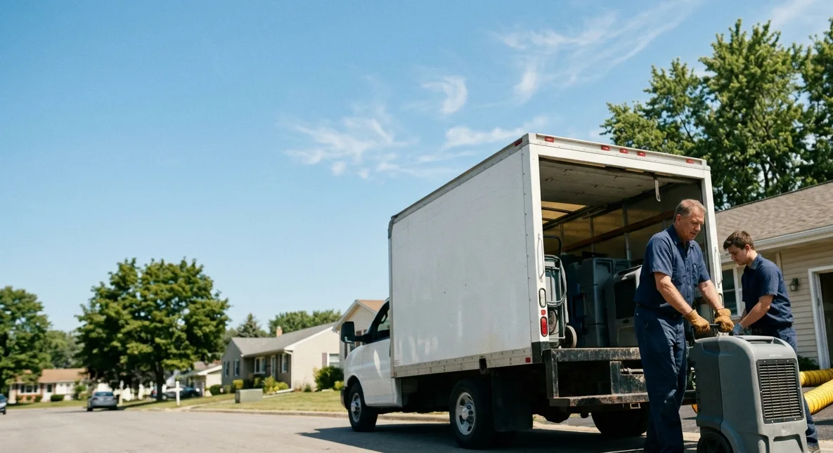 Water Damage Cleanup in Pardeeville, WI near me